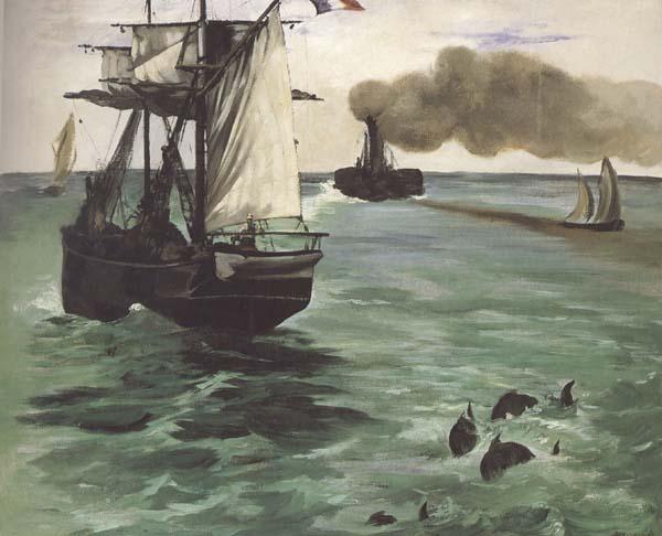 Edouard Manet Les marsouins,marins (mk40) Germany oil painting art